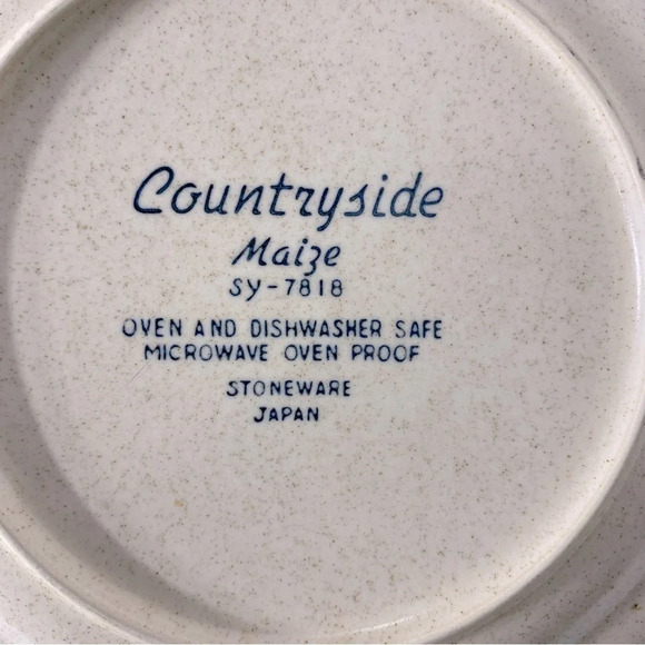 Vintage Countryside Maize & Autumn Song Dinner And Side  Plates - Picture 7 of 11